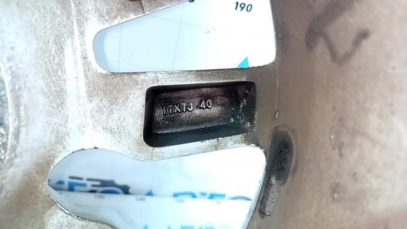 Диск колесный R17 x 7J 5*114,3 Toyota Avalon 13-15 тип 1 3.5 бордюрка