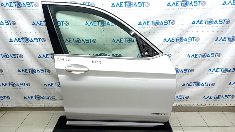 Дверь в сборе передняя правая BMW X3 G01 18-24 белый 300, keyless
