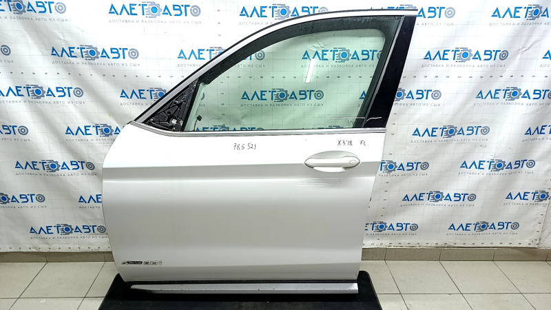 Дверь в сборе передняя левая BMW X3 G01 18-24 белый 300, keyless