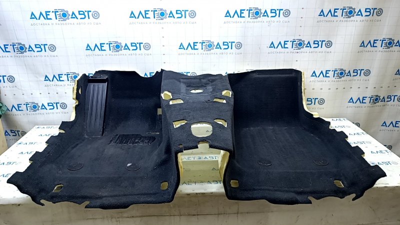 Покрытие пола переднее BMW 3 F30 12-18 черное