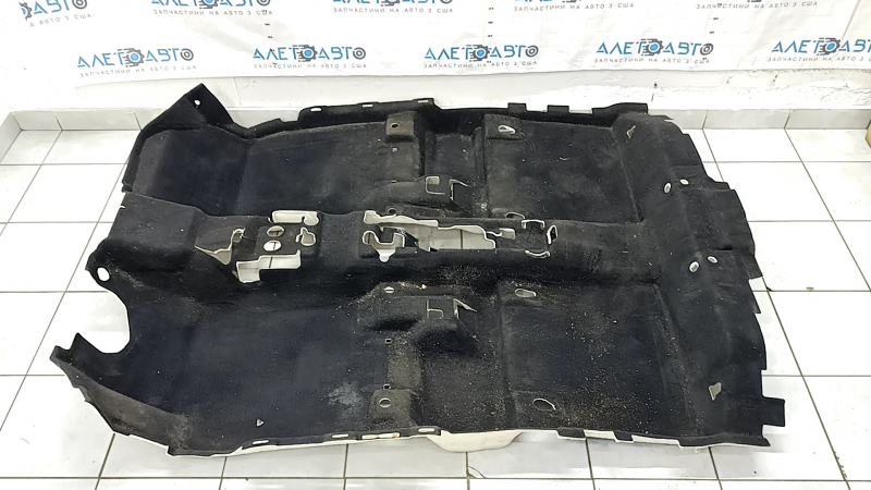 Покрытие пола Nissan Rogue 14-20 черное, под чистку