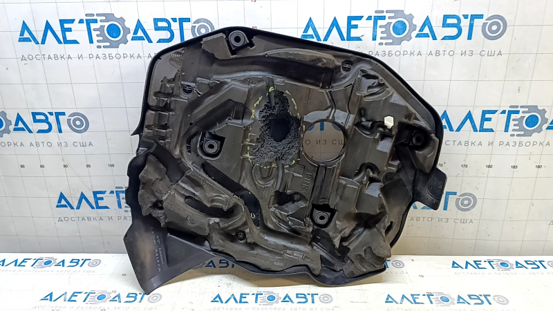 Накладка двигателя BMW F30 17-18 2.0T B46, нет фрагмента поролона