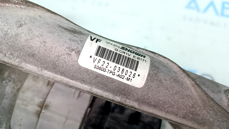 Рейка рулевая Honda CRV 20-22 hybrid ЭУР EX, EX-L без тяг, ржавый вал