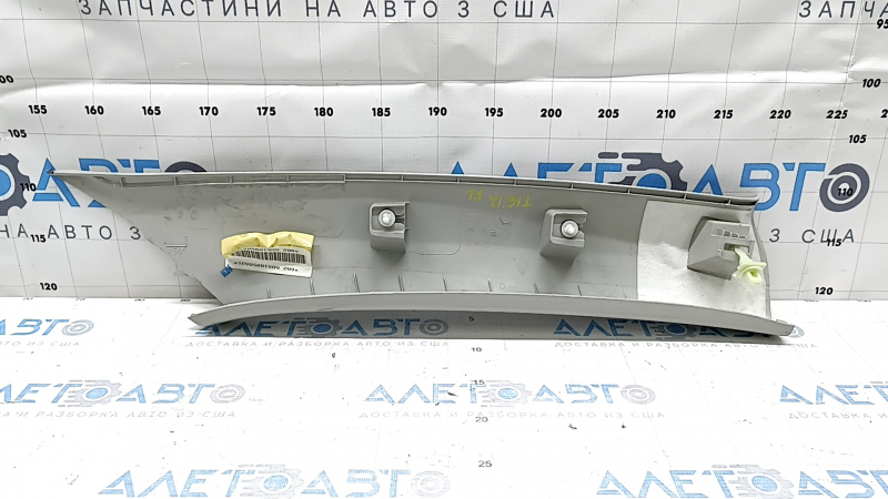Накладка передней стойки левая VW Tiguan 09-18 серая
