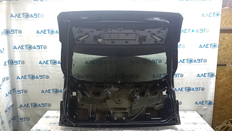 Дверь багажника голая со стеклом Volkswagen ID.4 23-26 черный LC9X