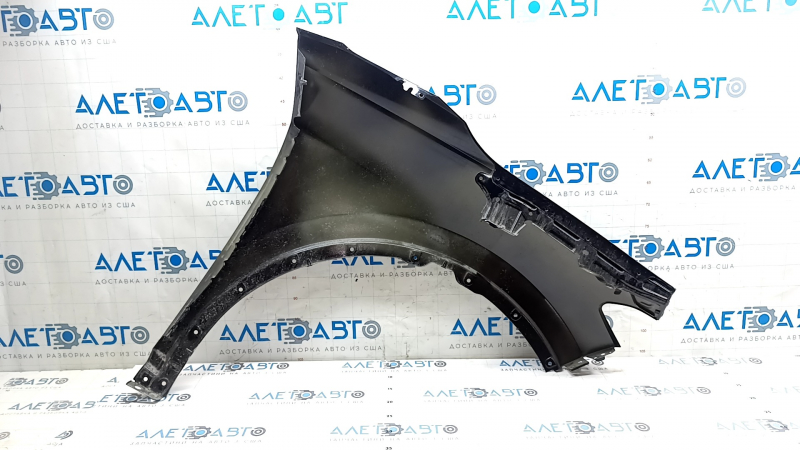 Крыло переднее левое Volkswagen ID.4 23-26 черный LC9X
