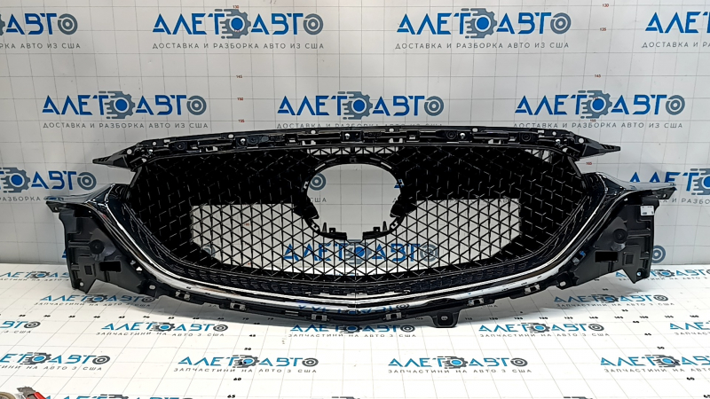 Решетка радиатора grill Mazda CX-5 17-21 под радар