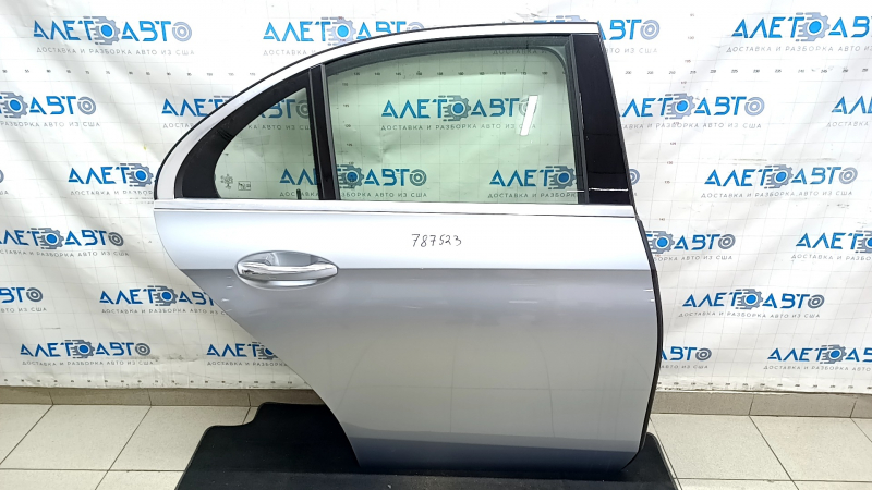 Дверь в сборе задняя правая Mercedes W213 E 17-23 серебро 988, keyless