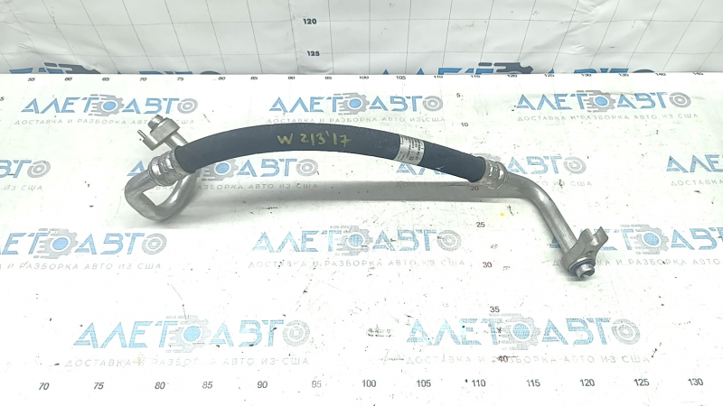 Трубка кондиционера компрессор-печка первая Mercedes W213 E 300 17-19 2.0T RWD