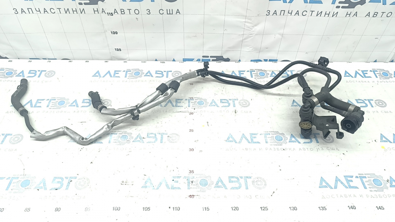 Патрубок системы охлаждения обратка в сборе Mercedes W213 E 300 17-19 тип 2