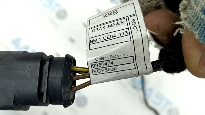 Проводка переднего бампера BMW X3 F25 15-17 рест, под птф и парктроники