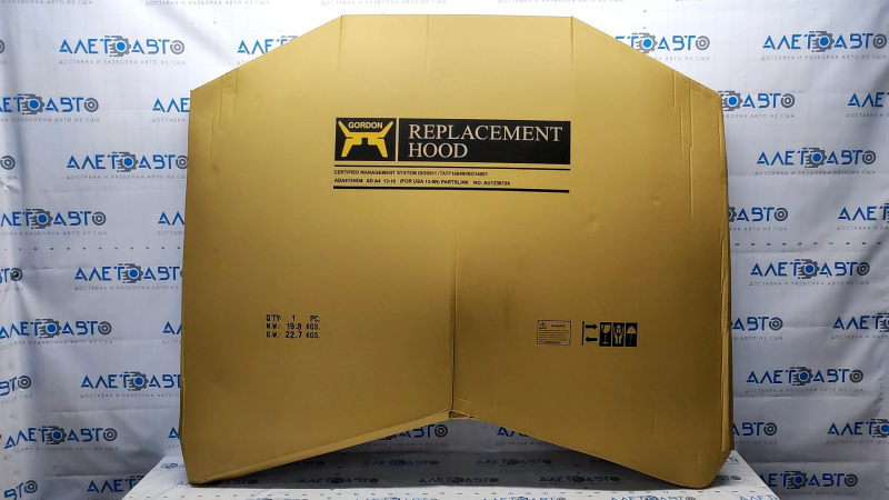 Капот голый Audi A4 B8 13-16 рест сталь, вмятина