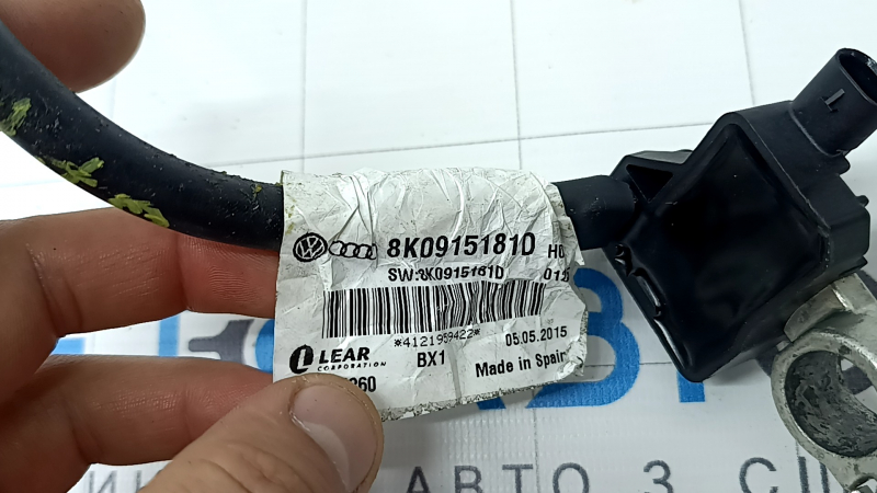 Клемма АКБ минус Audi Q7 4L 10-15