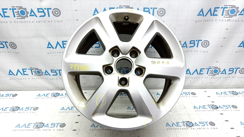 Диск колесный R18 x 8J ET56 Audi Q7 4L 10-15 легкая бордюрка