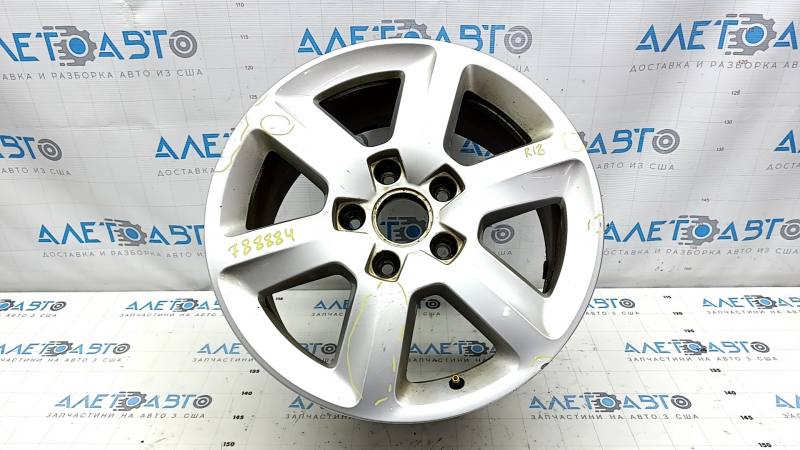 Диск колесный R18 x 8J ET56 Audi Q7 4L 10-15 легкая бордюрка
