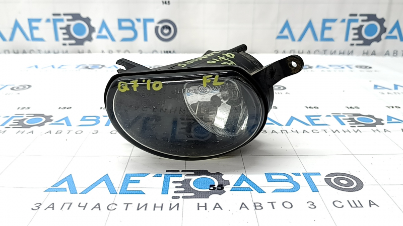 Противотуманная фара птф левая Audi Q7 4L 10-15 галоген, песок