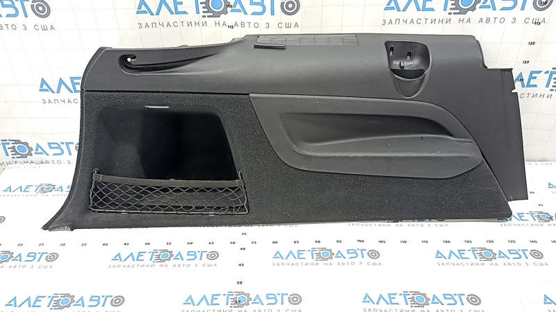 Обшивка арки левая Audi Q7 4L 10-15 под 3 ряда, тип 2, черная, с сеточкой, царапины
