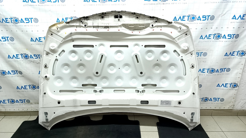 Капот голый Hyundai Sonata 11-15 белый WW7, сталь, под покрас