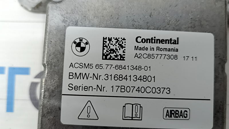 Модуль srs airbag компьютер подушек безопасности BMW 5 G30 17-20
