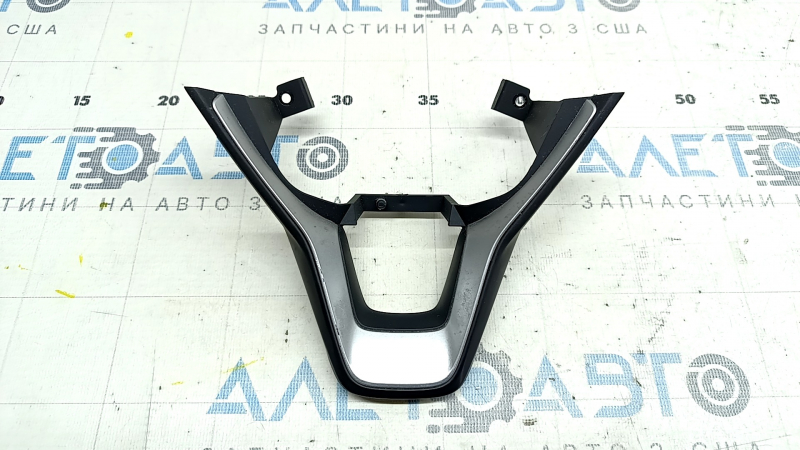 Накладка руля нижняя Honda Accord 18-19 хром, 2 части, царапины