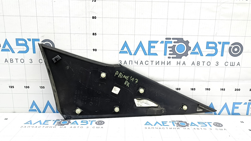 Заглушка крыла задняя правая Toyota Prius 50 Prime 17-22