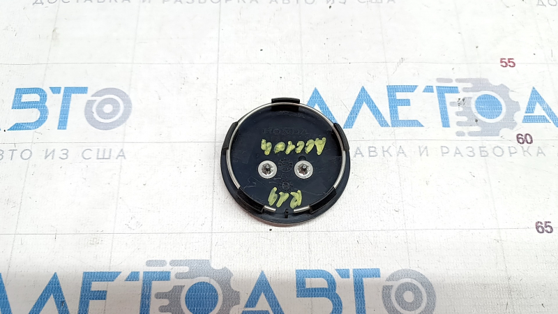 Центральный колпачок на диск R19 Honda Accord 18-22 69/64мм черный, тип 1