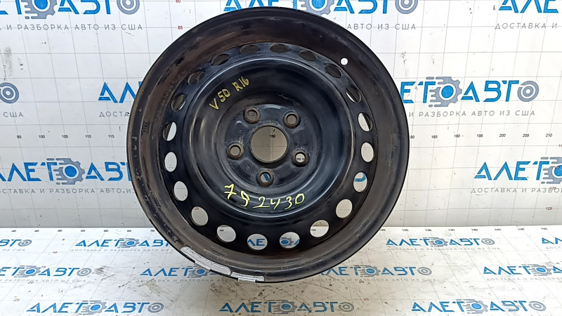Диск колесный R16x6.5J 5*114.3 Toyota Camry v50 12-14 usa железо