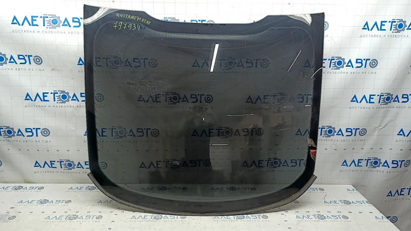 Стекло заднее Ford Mustang mk6 15-23 купе, тонировка, подогрев