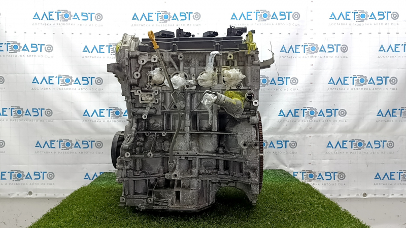 Двигатель Nissan Rogue 17-20 2.5 QR25DE 65к запустился, с катушками, компрессия 13-13-13-13
