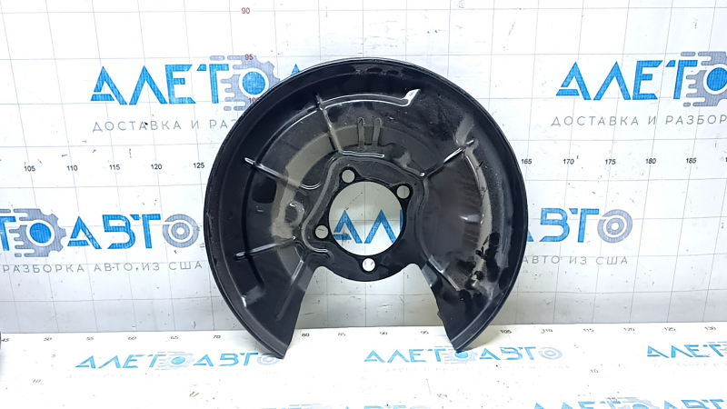 Кожух тормозного диска задний левый Lexus RX350 RX450h 16-22 тип 2
