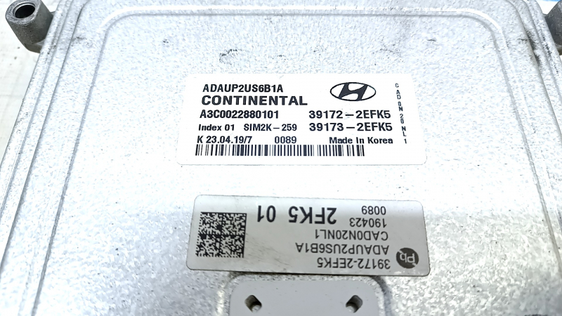 Блок ECU компьютер двигателя Hyundai Elantra AD 19-20 2.0