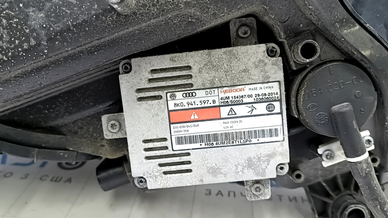 Фара передняя правая в сборе Audi A3 8V 15-16 xenon hid