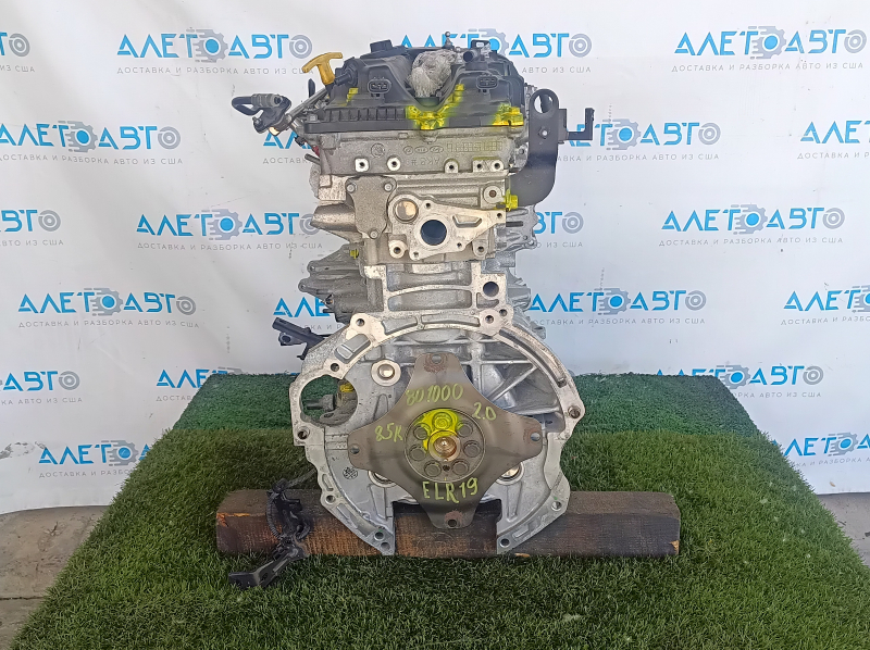 Двигатель Hyundai Elantra AD 17-20 2.0 G4NH 85к, компр-10-10-10-10