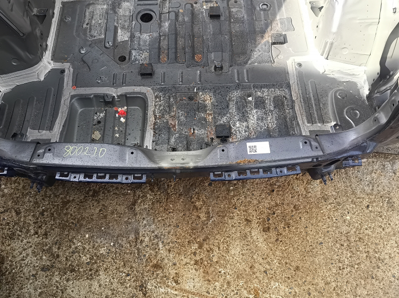 Задняя панель Lexus RX350 RX450h 16-22 на кузове, синяя