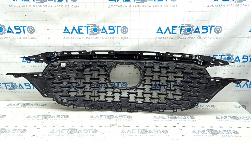 Решетка радиатора grill Mazda CX-5 22-24 Black под радар, треснута