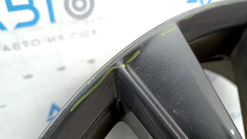 Диск колесный R19 x 7.5J ET45 Mazda 6 18-21 графит, легкая бордюрка