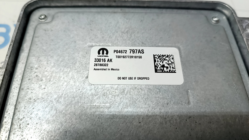 CENTRAL ADAS DECISION CONTROL MODULE Jeep Grand Cherokee WL 21-26