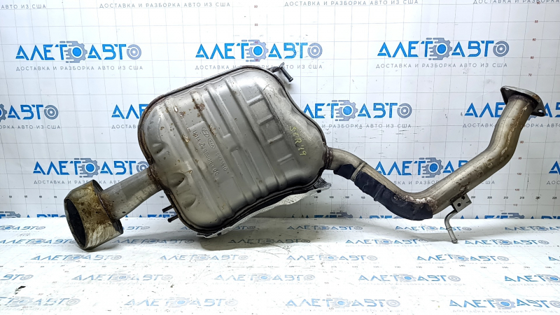 Глушитель задняя часть с бочкой Kia Sorento 19-20 3.3