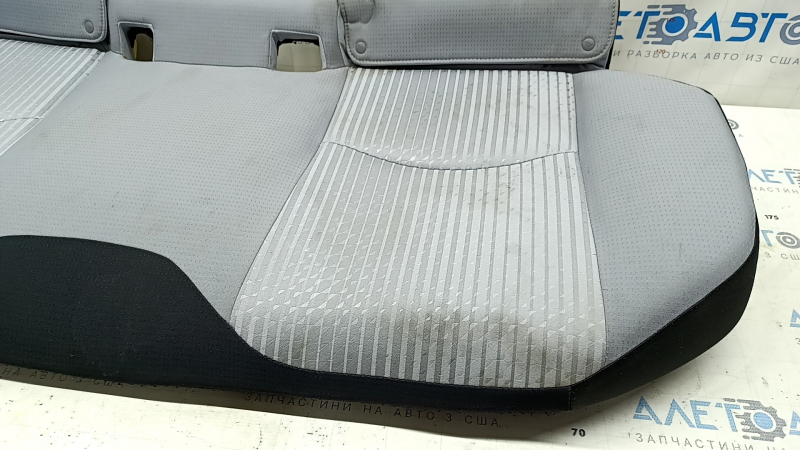 Подушка заднего ряда сидений Toyota Prius 50 16-18 ткань серая, под химчистку
