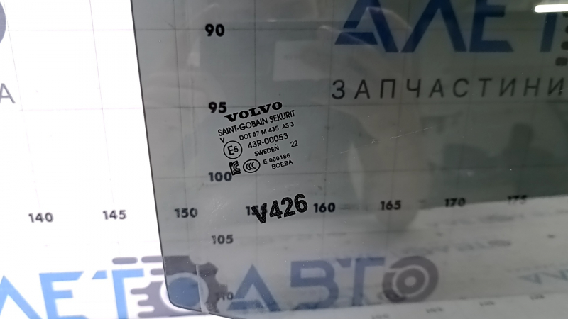 Стекло двери задней левой Volvo XC60 18-26 тонировка