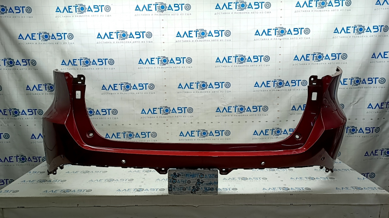 Бампер задний голый Toyota Venza 21-24 под парктроники Limited, XLE, красный