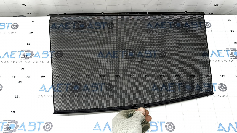 Шторка двери задней правой Audi A4 B8 08-16 черная
