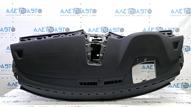 Торпедо передняя панель с AIRBAG Volvo XC60 18-26 кожа черная под проекцию