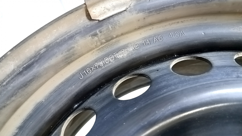 Диск железный R16x7j 5*114.3 Toyota Camry v55 15-17
