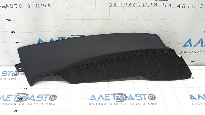 Боковушка заднего сиденья правая Audi A4 B8 13-16 кожа черная Nappa, примята