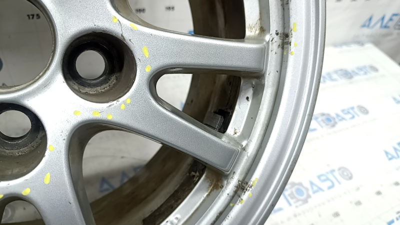 Диск колесный R15x6.5J Toyota Prius 50 16-22 бордюрка