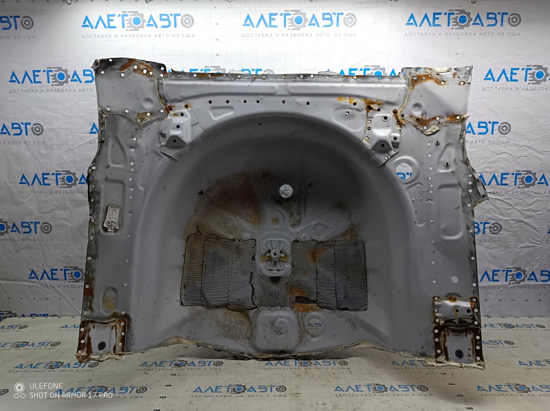 Корыто багажника Toyota Prius V 12-17 отпилено, белый 070