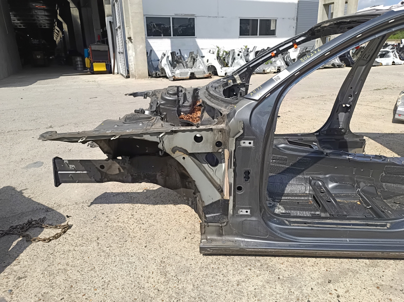 Четверть передняя левая Audi A4 B8 08-16 на кузове, графит