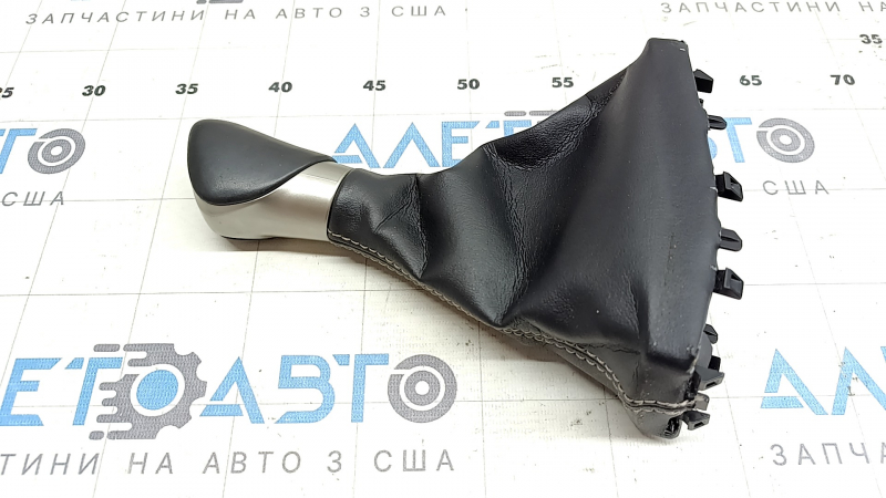 Ручка КПП Lexus NX200t NX300h 15-17 кожа черная, с кожухом, потертости