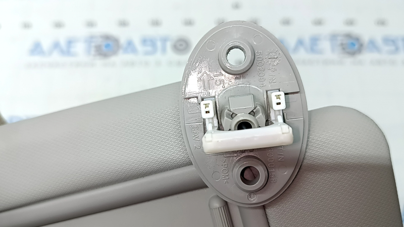 Козырек правый Toyota Rav4 19-25 серый с подсветкой, без крючка